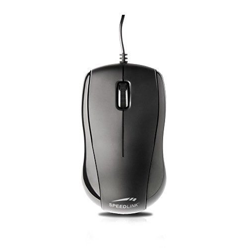 SPEEDLINK JIGG USB Optisch Ambidextrös Schwarz Maus