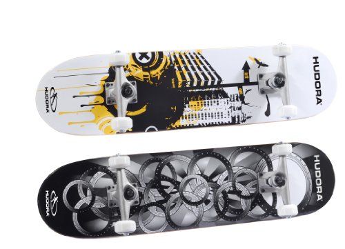 HUDORA Skateboard Freak 3.0 ABEC 5 farblich sortiert HUDORA Skateboard Freak 3.0 ABEC 5 farblich sortiert