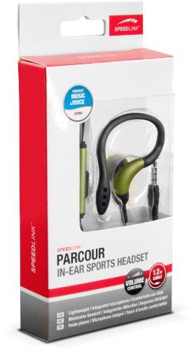 Speedlink (B-WARE) Parcour In-Ear-Kopfhörer mit Kabelfernbedienung Mikrofon 