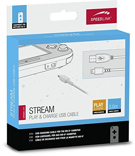 Speedlink (B-WARE) Stream USB Spiel- und Ladekabel für Wii U, weiß Speedlink (B-WARE) Stream USB Spiel- und Ladekabel für Wii U, weiß