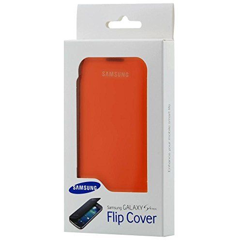 Samsung Hülle Schutzhülle Clip-On Flip Case Cover für Samsung Galaxy S4 Mini - Orange Samsung Hülle Schutzhülle Clip-On Flip Case Cover für Samsung Galaxy S4 Mini - Orange