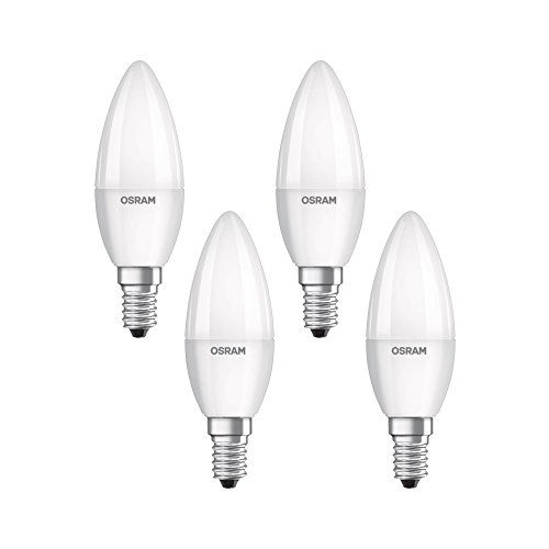 Osram LED-Lampe E14 Sockel Warmweiss 40 W 4x