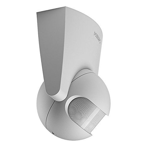 Philips Bewegungsmelder, Plastik, Grau, 10 x 6 x 11 cm