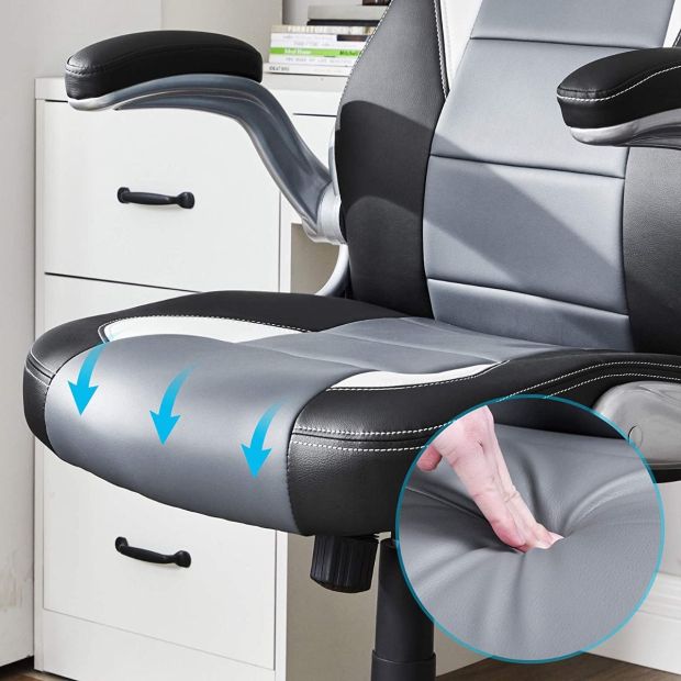 SONGMICS Gamingstuhl Racing Chair Schreibtischstuhl Bürostuhl SONGMICS Gamingstuhl Racing Chair Schreibtischstuhl Bürostuhl