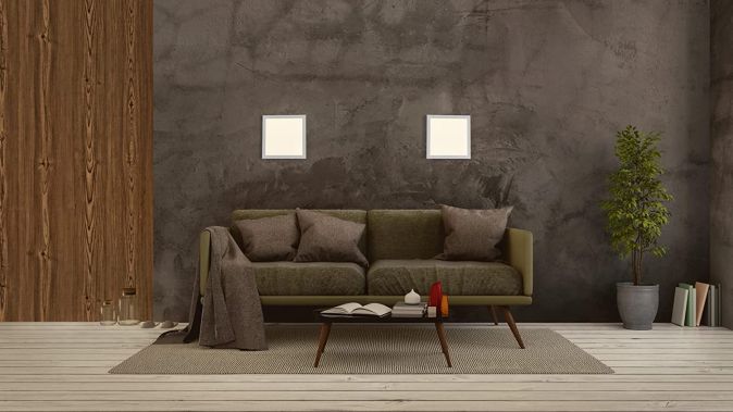 Ledvance LED Panel Deckenleuchte dimmbar RGB 30x30 Tageslicht Leuchte
