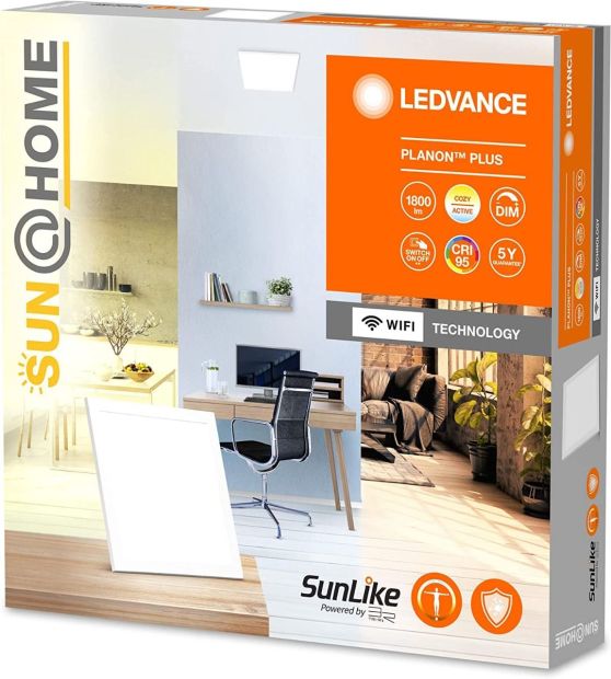 Ledvance LED Panel Deckenleuchte dimmbar RGB 30x30 Tageslicht Leuchte
