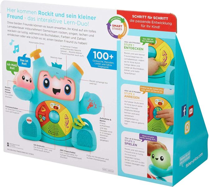Fisher-Price Rockit Lernspielzeug Lernen von Zahlen