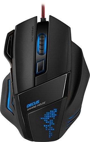 Speedlink (B-WARE) Programmierbare Gamer Maus für PC - Decus Gaming Mouse USB