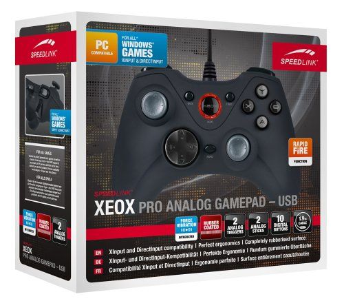 Speedlink (B-WARE) Gamepad - Xeox Pro Gaming Controller USB Speedlink (B-WARE) Gamepad - Xeox Pro Gaming Controller USB
