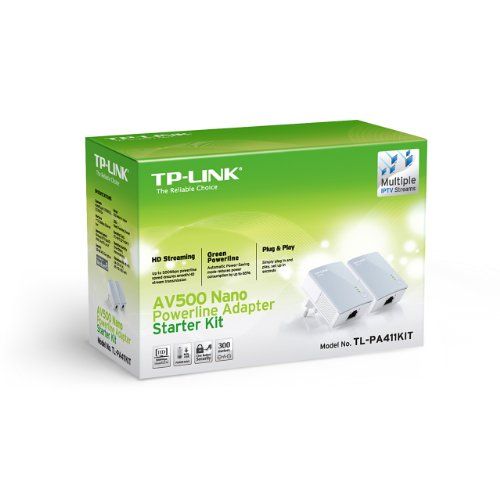 TP-Link B-Ware TL-PA411 KIT AV500 Powerline Netzwerkadapter [B-WARE]