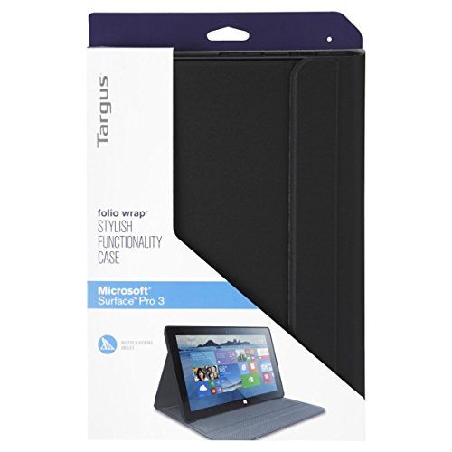 Targus THZ525EUEvervu folio wrap case für Microsoft Surface Pro 3 - Schwarz