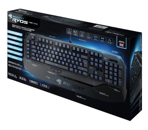 ROCCAT (B-WARE) Ryos MK Pro Mechanische Gaming Tastatur mit Per-key Illumination ROCCAT (B-WARE) Ryos MK Pro Mechanische Gaming Tastatur mit Per-key Illumination