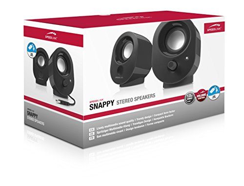 Speedlink (B-WARE) Aktive Stereo-Lautsprecher - SNAPPY USB Stereo Speaker 