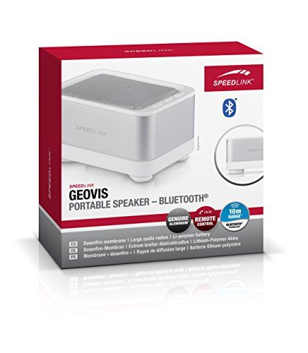 Speedlink (B-WARE) Geovis Aktiver kabelloser Bluetooth v3.0-Lautsprecher