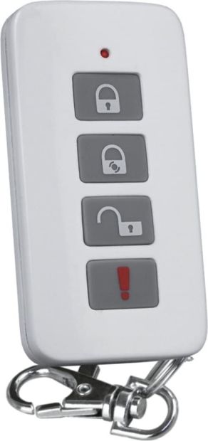 Smartwares HA701SL-IC Drahtloses Smartes Funk-Alarmsystem 3-in-1,