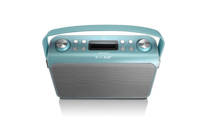 Lenco Lucille Retro Radio mit Bluetooth Blau Lenco Lucille Retro Radio mit Bluetooth Blau