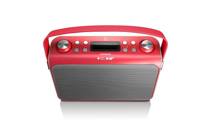 Lenco Retroradio Lucille Rot Lenco Retroradio Lucille Rot