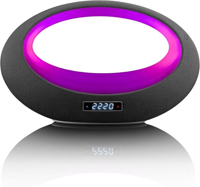 LENCO BT-210 Licht Bluetooth Lautsprecher App Steuerung Handy LENCO BT-210 Licht Bluetooth Lautsprecher App Steuerung Handy