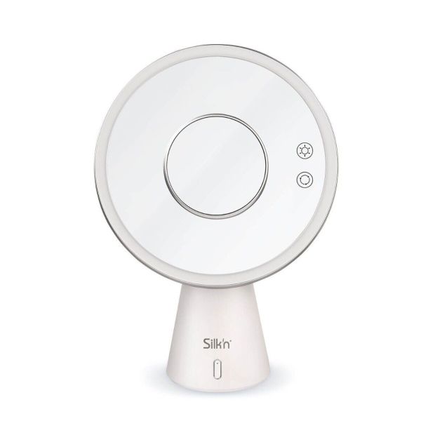 Silk'n Make-up Spiegel Kosmetikspiegel mit Bluetooth-Lautsprecher LED Spiegel Silk'n Make-up Spiegel Kosmetikspiegel mit Bluetooth-Lautsprecher LED Spiegel