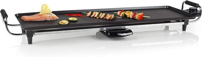 Tristar Grillplatte 70 x 23cm Tischgrill Elektrogrill 1800W Platte 