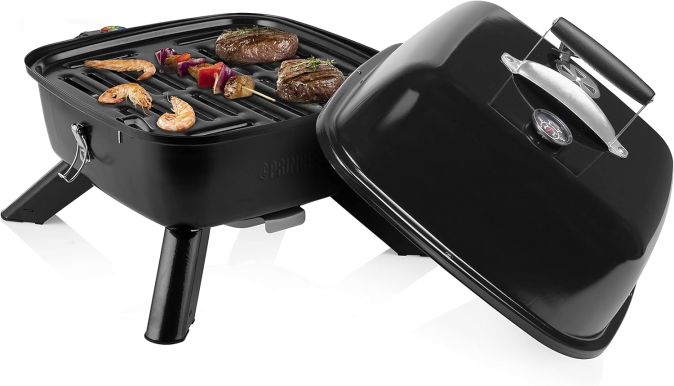 Princess Barbecue Tragbarer Hybrid Grill Campinggrill Princess Barbecue Tragbarer Hybrid Grill Campinggrill
