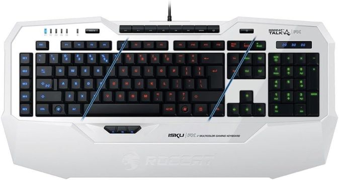 Roccat ROC-12-926 Isku FX Gaming Tastatur IT Layout Mehrfarbig [B-WARE]