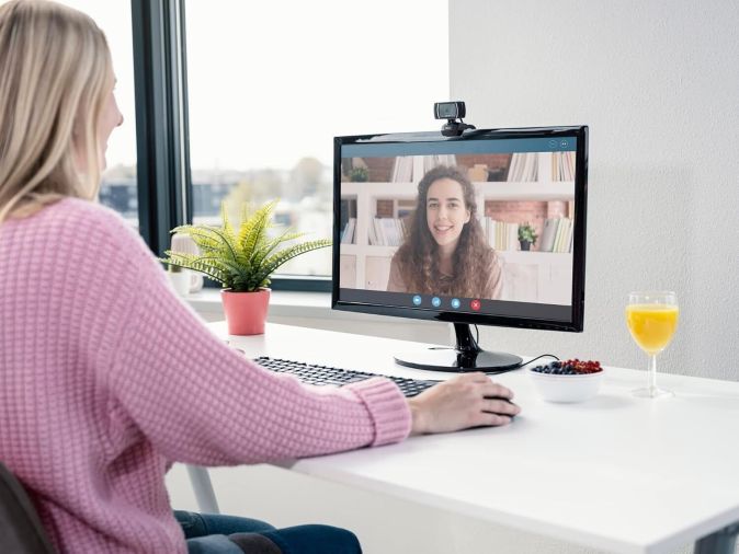 Trust Trino HD 720p Webcam mit Mikrofon 