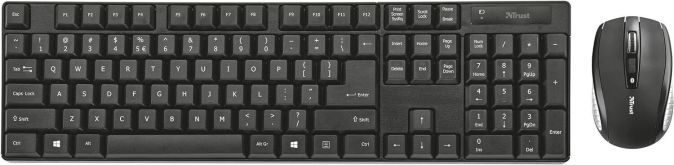 Trust Ximo Kabellos Tastatur-Maus Set DE Layout