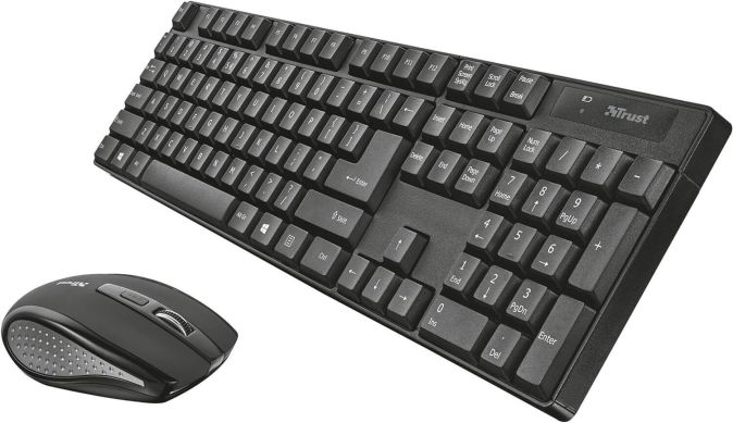 Trust Ximo Kabellos Tastatur-Maus Set DE Layout