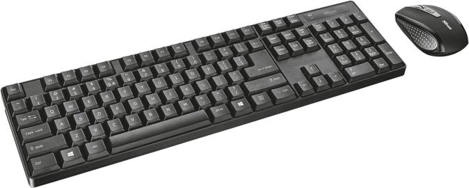 Trust Ximo Kabellos Tastatur-Maus Set DE Layout