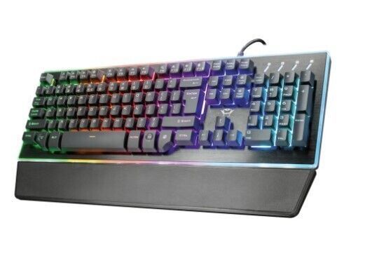 Trust Gaming GXT 860 Thura Halbmechanische LED-Tastatur DE Layout Trust Gaming GXT 860 Thura Halbmechanische LED-Tastatur DE Layout