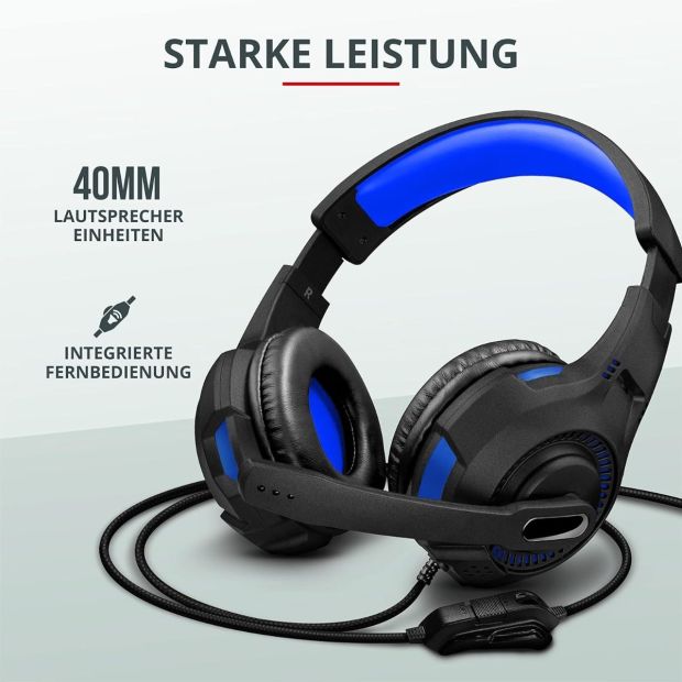 Trust Gaming GXT 307B Ravu Headset für PS4 und PS5