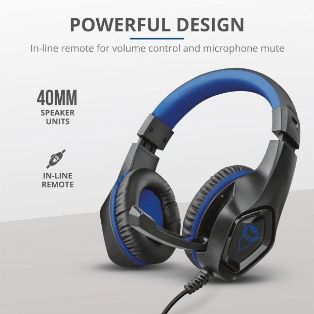 Trust Gaming Kopfhörer GXT 404B Rana Kabelgebunden Headset