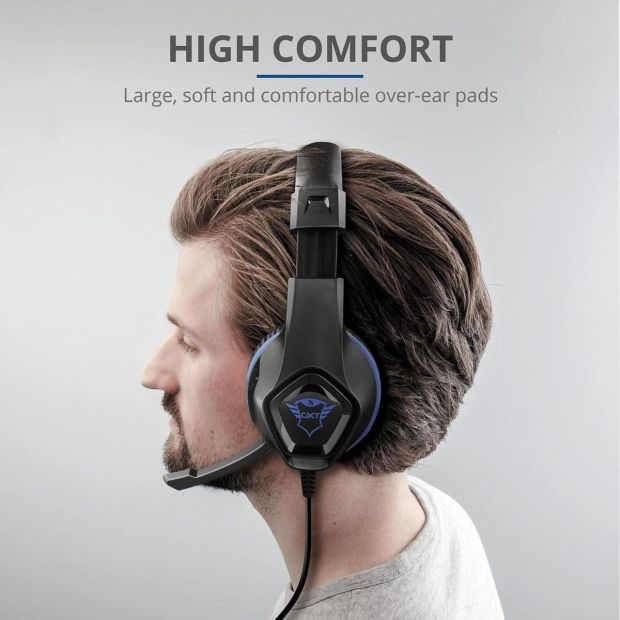 Trust Gaming Kopfhörer GXT 404B Rana Kabelgebunden Headset