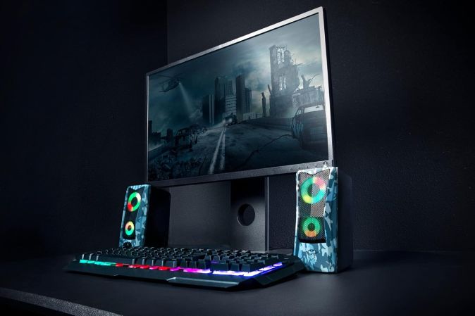 Trust Gaming GXT 606 Javv 2.0 PC Lautsprecher 12W RGB Speaker Set