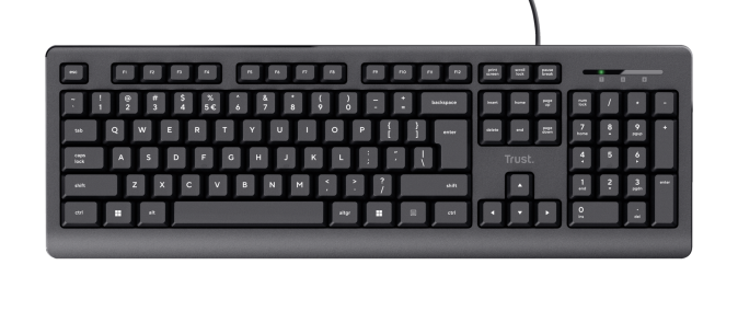 Trust Primo Kabelgebunden Deutsch Tastatur USB Keyboard QWERTZ 