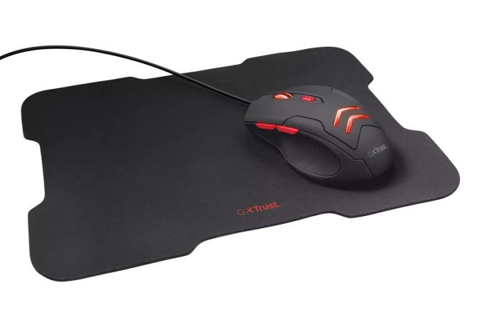 Trust ZIVA Kabelgebunden 4-in-1 Gaming-Bundle Maus, Tastatur, Kopfhörer, Mauspad Trust ZIVA Kabelgebunden 4-in-1 Gaming-Bundle Maus, Tastatur, Kopfhörer, Mauspad