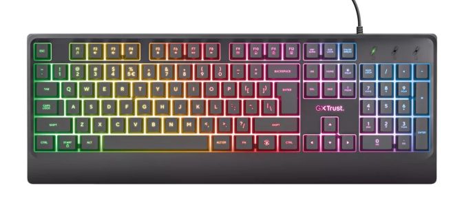 Trust ZIVA Kabelgebunden 4-in-1 Gaming-Bundle Maus, Tastatur, Kopfhörer, Mauspad Trust ZIVA Kabelgebunden 4-in-1 Gaming-Bundle Maus, Tastatur, Kopfhörer, Mauspad