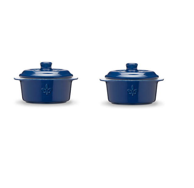 Fontignac by Zwilling 2er Mini Cocotte Kasserolle mit Deckel Keramik Auflaufform 