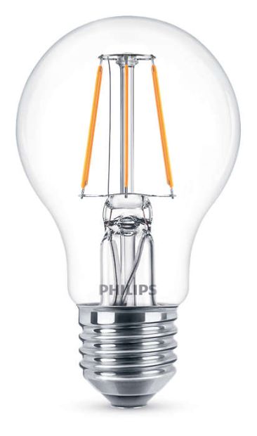 PHILIPS Retro Design LED Lampe Leuchtmittel E27 40 W [2ER PACK]
