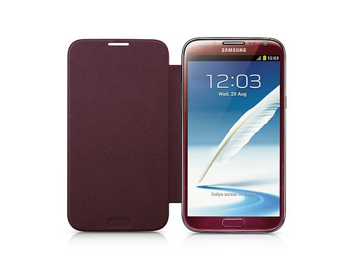 Samsung Original Flip Cover kompatibel mit Galaxy Note 2 / Note 2 LTE Samsung Original Flip Cover kompatibel mit Galaxy Note 2 / Note 2 LTE