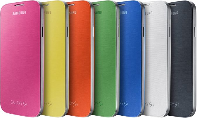 Samsung Flip Cover EF-FI950BPE Tasche Pink