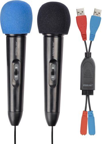Speedlink (B-WARE) Starlet Wii Mikrofon-Set für die Nintendo Wii