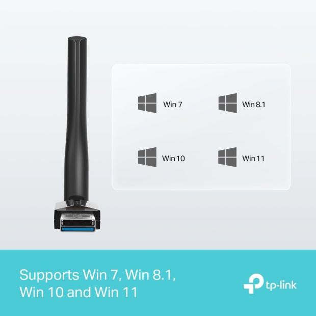 TP-Link UB500 Plus Mini USB Bluetooth 5.0 Adapter USB Dongle Schwarz [B-WARE]