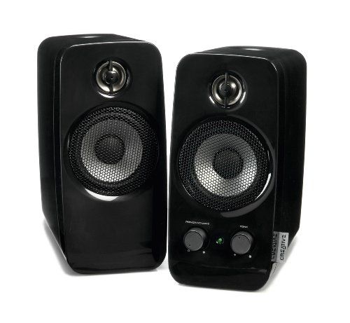 Creative (B-WARE) PC-Lautsprecher T10. 2.0 Stereo/AUX-IN/5 W RMS schwarz Creative (B-WARE) PC-Lautsprecher T10. 2.0 Stereo/AUX-IN/5 W RMS schwarz