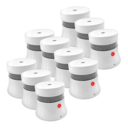 10x Brennenstuhl Rauchmelder Feuermelder inkl. 5Jahre Batterie 