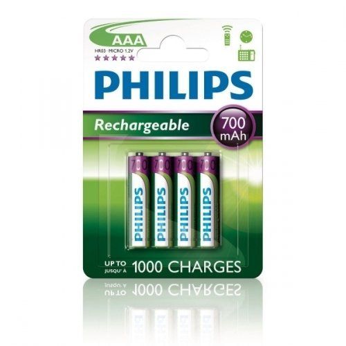 Philips Multilife R03-AAA-Micro Akku 4er Blister