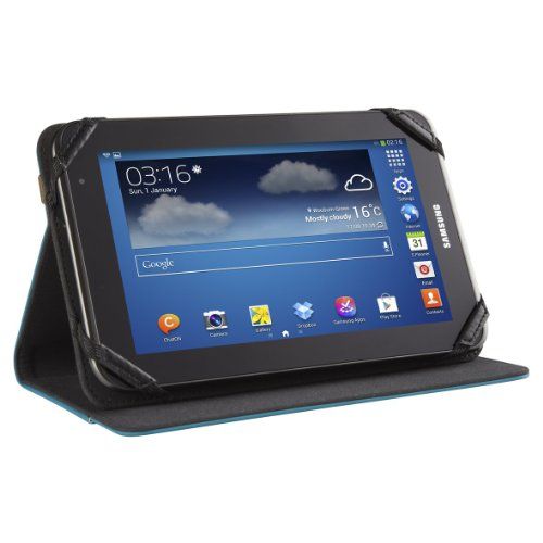 Targus Folioständer Galaxy Tab 4 7.0" Tasche - Blau/Schwarz Targus Folioständer Galaxy Tab 4 7.0" Tasche - Blau/Schwarz