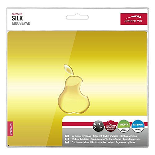 Speedlink Speedlink Silk Mousepad 23cm x 19cm - Office Mauspad gold Speedlink Speedlink Silk Mousepad 23cm x 19cm - Office Mauspad gold