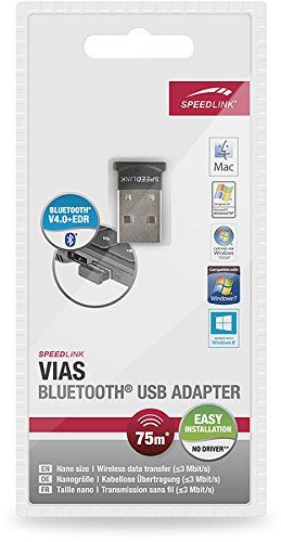 Speedlink (B-WARE) Bluetooth - 4.0 Adapter - VIAS BT Adapter Nano USB Speedlink (B-WARE) Bluetooth - 4.0 Adapter - VIAS BT Adapter Nano USB
